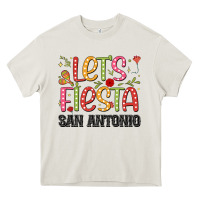 Cream lets fiesta san antonio Heavy Core Tee - JahusDesignShop