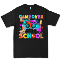 Black game over back to school Premium Tee - NancyCooperArtShop