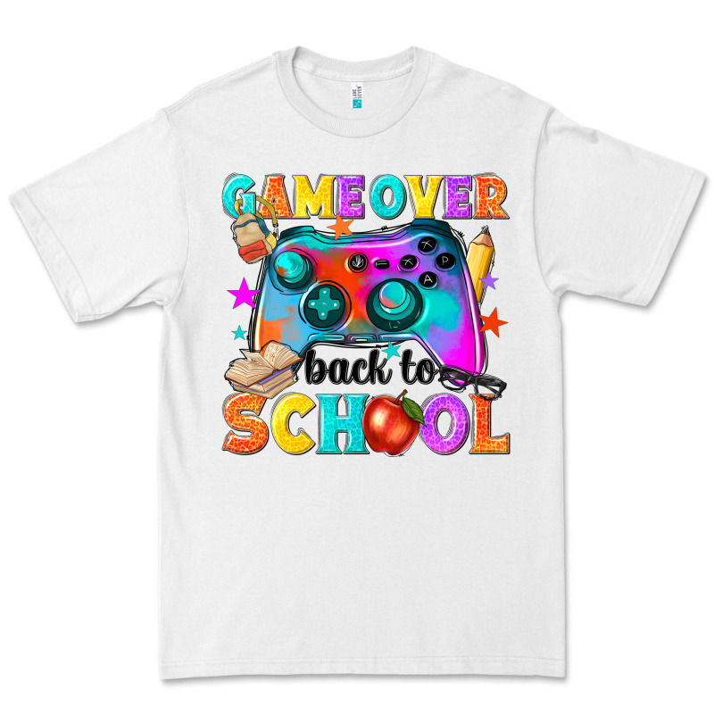 Game Over Back To School Premium Tee by NancyCooperArtShop | Teevron