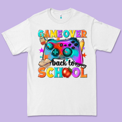 Game Over Back To School Premium Tee Designed By Nancycooperartshop
