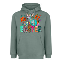 Sage My 1st Easter Heavyweight Hoodie - CowhideDigitalArt