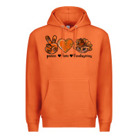 Carrot peace love thanksgiving bbs Premium Hoodie - BundleAndBundleShop