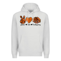 Dove Grey peace love thanksgiving bbs Premium Hoodie - BundleAndBundleShop