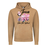 Vintage Camel Leopard Floral Pink Car Jesus Take The Wheel Vintage Hoodie - Bettercallsaul