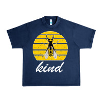 Navy Bee Kind Urban Heavy Tee - Bettercallsaul
