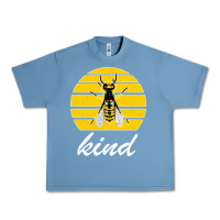 Pebble Blue Bee Kind Urban Heavy Tee - Bettercallsaul
