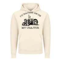 Vintage Artic I D Rather Be On My Tractor Vintage Hoodie - Bettercallsaul