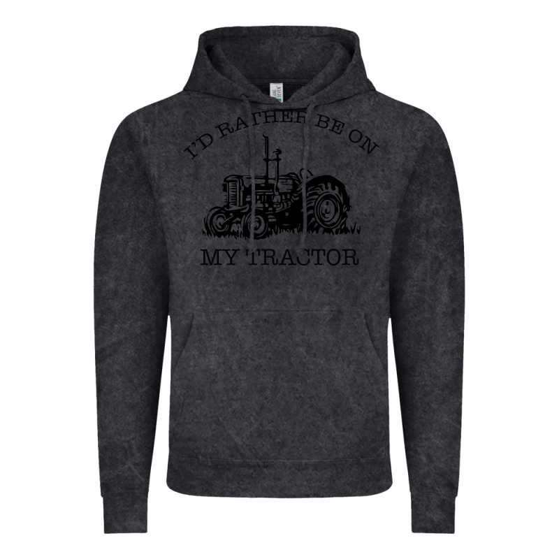 I D Rather Be On My Tractor Vintage Hoodie by Bettercallsaul | Teevron