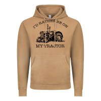 Vintage Camel I D Rather Be On My Tractor Vintage Hoodie - Bettercallsaul
