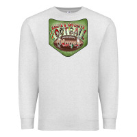 Oatmeal Heather Christmas Pocket Premium Sweatshirt - CowhideDigitalArt