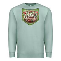Seafoam Christmas Pocket Premium Sweatshirt - CowhideDigitalArt