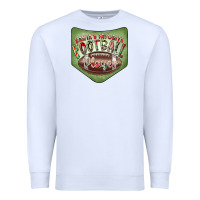 White Christmas Pocket Premium Sweatshirt - CowhideDigitalArt