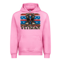 Fuchsia Pink armed forces day veteran Urban Hoodie - Artiststas