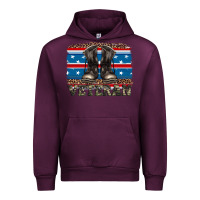 Mauve Wine armed forces day veteran Urban Hoodie - Artiststas