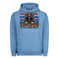 Pigment Pebble Blue armed forces day veteran Urban Hoodie - Artiststas