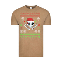 Vintage Coffee alien ugly christmas Vintage Tee - Bettercallsaul