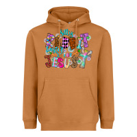 Meerkat Silly Rabbit Easter Is For Jesus Heavyweight Hoodie - CowhideDigitalArt