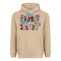 Mushroom Silly Rabbit Easter Is For Jesus Heavyweight Hoodie - CowhideDigitalArt