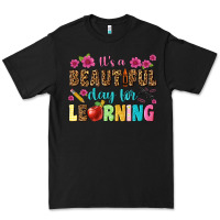 Black its a beautiful day for learning Premium Tee - NancyCooperArtShop