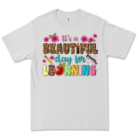 Dove Grey its a beautiful day for learning Premium Tee - NancyCooperArtShop