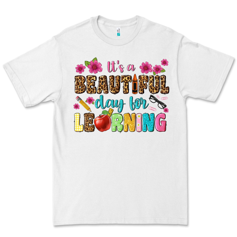 Its A Beautiful Day For Learning Premium Tee by NancyCooperArtShop | Teevron