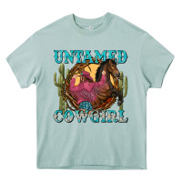 Arona untamed cowgirl Heavy Core Tee - NancyCooperArtShop
