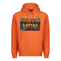 Carrot Hot mess mom Mother's Day Premium Hoodie - FaDigitalArtStudio