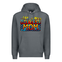 Rock Hot mess mom Mother's Day Premium Hoodie - FaDigitalArtStudio