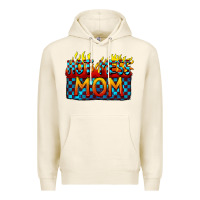 Tofu Hot mess mom Mother's Day Premium Hoodie - FaDigitalArtStudio