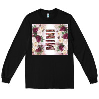 Black mother’s day mini flowers tumbler tbs Long Sleeve Tee - TumblerDesignByShophia