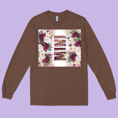 Mother’s Day Mini Flowers Tumbler Tbs Long Sleeve Tee Designed By Tumblerdesignbyshophia