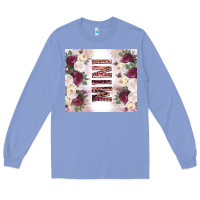 Colony Blue mother’s day mini flowers tumbler tbs Long Sleeve Tee - TumblerDesignByShophia