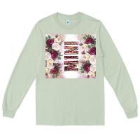 Matcha mother’s day mini flowers tumbler tbs Long Sleeve Tee - TumblerDesignByShophia