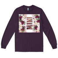 Plum mother’s day mini flowers tumbler tbs Long Sleeve Tee - TumblerDesignByShophia