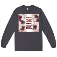 Smoke mother’s day mini flowers tumbler tbs Long Sleeve Tee - TumblerDesignByShophia