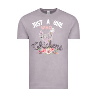 Vintage Zinc Just a girl who loves chickens Vintage Tee - Bettercallsaul