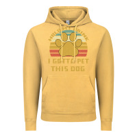 Hold My Drink I Gotta Pet This Dog Vintage Hoodie | Teevron
