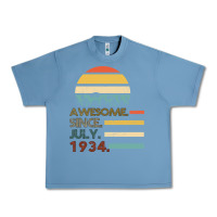 Pebble Blue Awesome Since JULY 1934 Urban Heavy Tee - Bettercallsaul