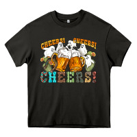 Asphalt western cheers with ghosts Heavy Core Tee - NancyCooperArtShop