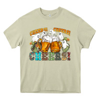 Mossy western cheers with ghosts Heavy Core Tee - NancyCooperArtShop
