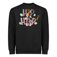 Black Hip hop Easter Heavyweight Sweatshirt - CowGirlArtShop