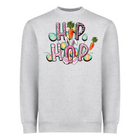 Heather Grey Hip hop Easter Heavyweight Sweatshirt - CowGirlArtShop