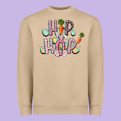Hip Hop Easter Heavyweight Sweatshirt Designed By Cowgirlartshop