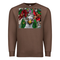 Chestnut Chicken Premium Sweatshirt - CowhideDigitalArt