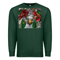 Sports Green Chicken Premium Sweatshirt - CowhideDigitalArt