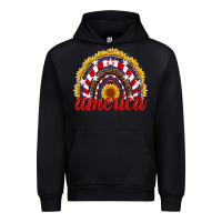 Black america sunflower rainbow Urban Hoodie - Artiststas