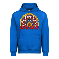 Cobalt america sunflower rainbow Urban Hoodie - Artiststas