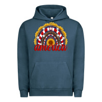 Pigment Midnight Navy america sunflower rainbow Urban Hoodie - Artiststas
