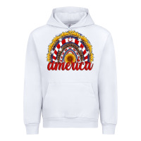 White america sunflower rainbow Urban Hoodie - Artiststas