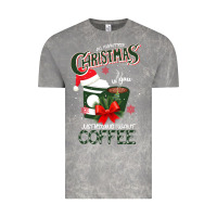 Cloud Rock All I Want For Christmas Is You Just Kidding I Want Coffee Vintage Tee - Bettercallsaul